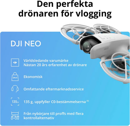 🚁 DJI Neo Fly More Combo – Släpp loss din kreativitet från himlen