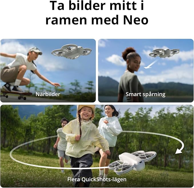 🚁 DJI Neo Fly More Combo – Släpp loss din kreativitet från himlen